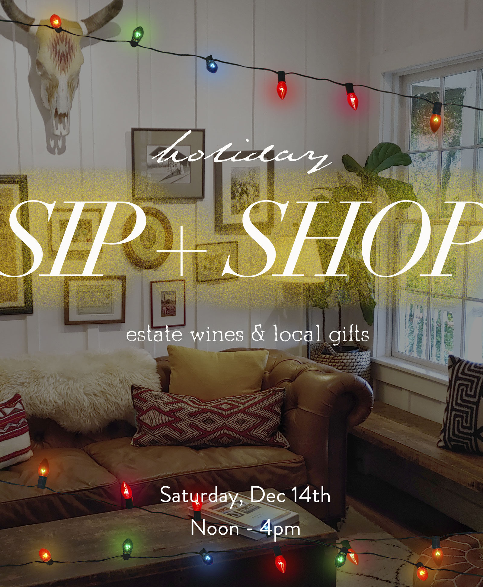 BELTANE RANCH Sip + Shop December 14th 2019