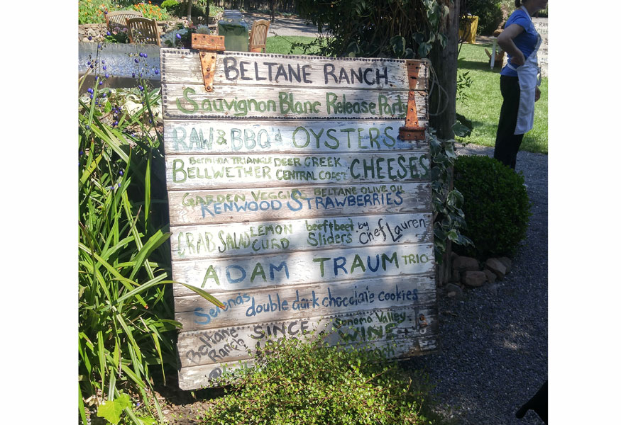 Beltane Ranch • Estate Grown • Glen Ellen Winery Events
